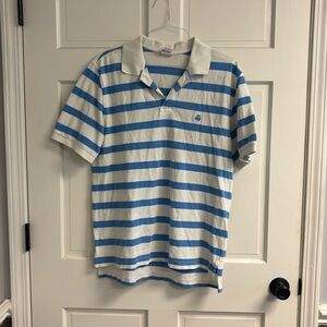 Brooks Brothers stripped polo